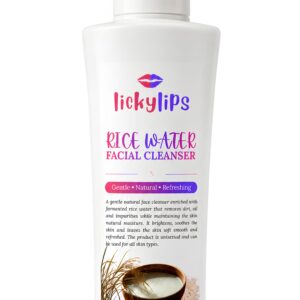 Rice water facial cleanser